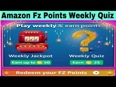 Amazon FZ Weekly Jackpot Quiz answers today (May 9th, 2023 .
